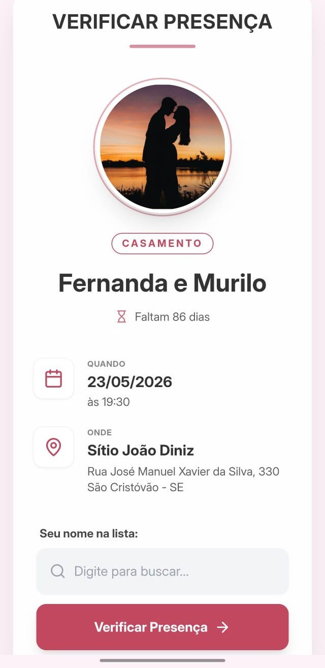 Confirmação de Presença