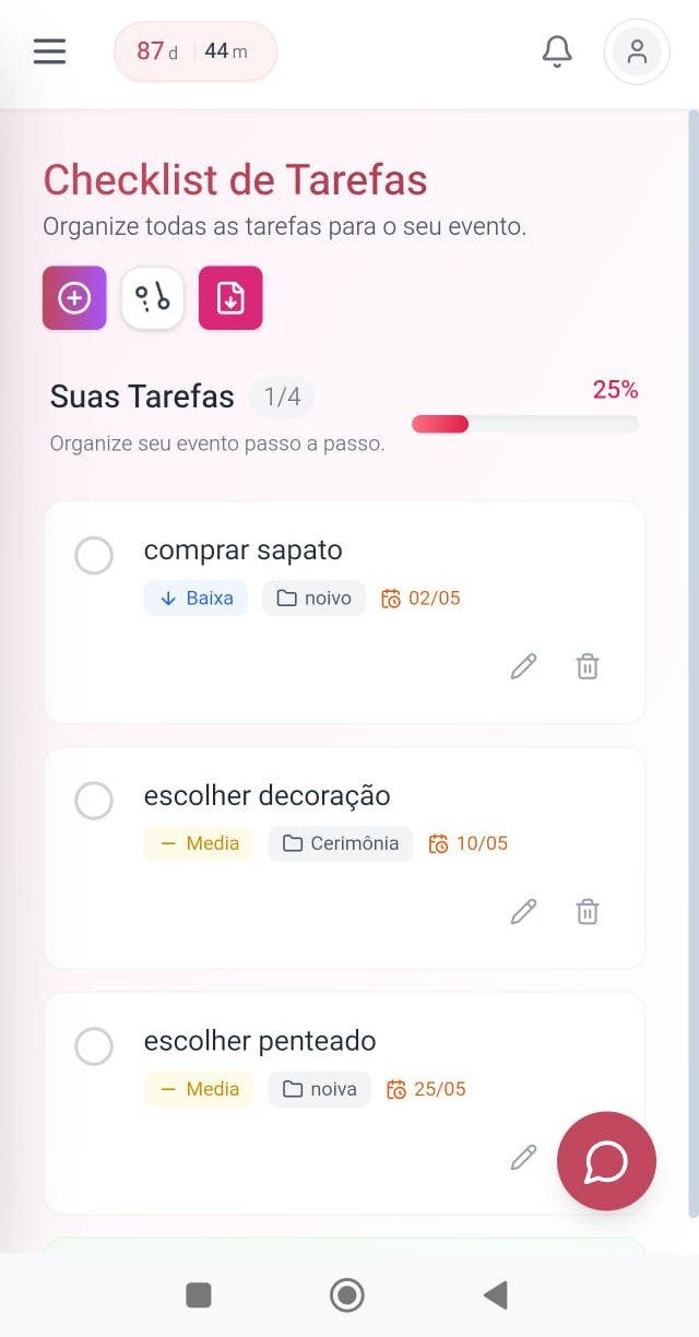 Checklist de Tarefas